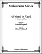 A Friend in Need piano sheet music cover